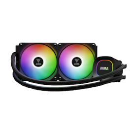 Water Cooler Gamdias Aura Gl 240 Lite 240mm Argb Intel-amd Preto Aura Gl 240 Lite