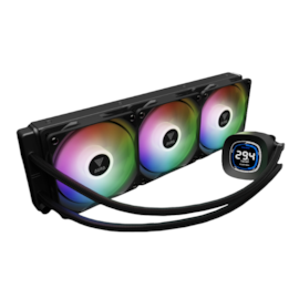 Water Cooler Gamdias Aura Gl 360 Digital 360mm Argb Intel-amd Preto Aura Gl360 Digital