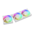 Water Cooler Gamdias Aura Gl 360 V2 Wh 360mm Argb Intel-amd Branco Aura Gl 360 V2 Wh