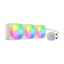 Water Cooler Gamdias Aura Gl 360 V2 Wh Argb 360Mm Intel-Amd Branco