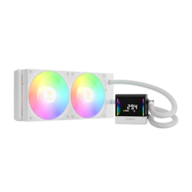 Water Cooler Gamdias Chione E4-240 Wh Argb 240mm Intel-amd Com Display Branco