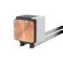 Water Cooler Gamdias Chione E4-240 Wh Argb 240mm Intel-amd Com Display Branco