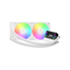 Water Cooler Gamdias Chione E4-240 Wh Argb 240mm Intel-amd Com Display Branco