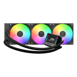 Water Cooler Gamdias Chione E4-360 V2 Argb 360Mm Intel-Amd Com Display Preto