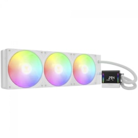Water Cooler Gamdias Chione E4-420 Argb 420Mm Intel-Amd Com Display Branco