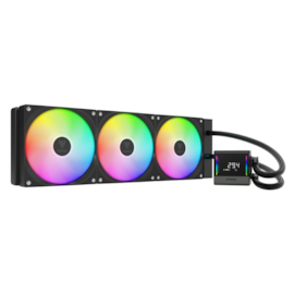 Water Cooler Gamdias Chione E4-420 Argb 420mm Intel-amd Com Display Preto