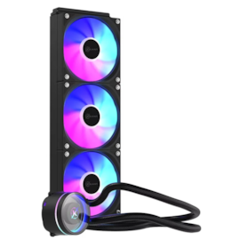 Water Cooler Kalkan Aura Lite Argb 360Mm Intel-Amd Preto Preto Klk00099