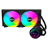 Water Cooler Kalkan Iota V2 Rgb 240Mm Intel-Amd Preto Klk00068