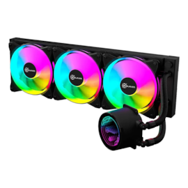 Water Cooler Kalkan Iota V2 Rgb 360Mm Intel-Amd Preto Klk00069