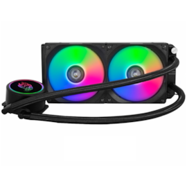 Water Cooler Kmex Wac6 Led Pwm 240mm Intel-amd Preto Wac6f12qapdbb0x
