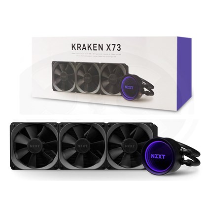 Water Cooler Nzxt Kraken X73 360mm Rgb Intel Amd Rl-krx73-01