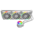 Water Cooler Pcyes Sangue Frio 3 Argb White Ghost 360mm Intel-amd Branco Argbsf3360wgbr