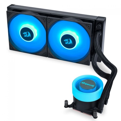 Water Cooler Redragon Lian Li Galahad Ii Lite 240 Rgb 240mm Intel-Amd Preto Ga2L24Rb-Rd Black