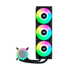 Water Cooler Redragon Lian Li Galahad Ii Lite 360 Rgb 360Mm Intel-Amd Preto Ga2L36Rb-Rd Black