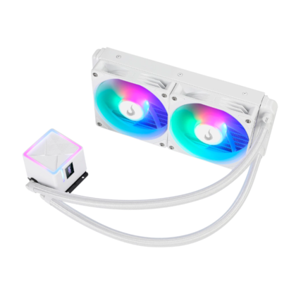 Water Cooler Rise Mode Frost 240Mm Rainbow Intel-Amd Branco Rm-Wcz-02-Rbw