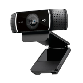 Webcam Logitech C922 Pro Stream 1080p Com Microfone Embutido E Tripé Incluso Preto 960-001087