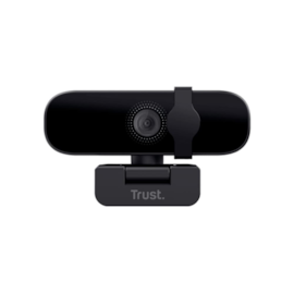 Webcam Trust Tanor 1080P Microfone Embutido Preto 25548